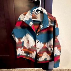 Aztec pattern jacket